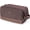 L, Brown, variant on Toiletry Bag for Men Travel Toiletry Organizer Canvas and Leather Dopp Kit Water-Resistant Shaving Bag for Travel Accessories (Brown, Large)