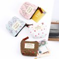 thumbnail image 4 of 4 Pcs Porte-Monnaie en Toile Porte-Monnaie à Fermeture Éclair Mini Sacs à Main pour Femmes Filles, 4 of 8