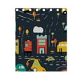 thumbnail image 5 of Cars Road Curtains Black Out 63 Inch Length Curtains for Sliding Glass Doors Bedroom Living Room 2 Panels Set, 5 of 5