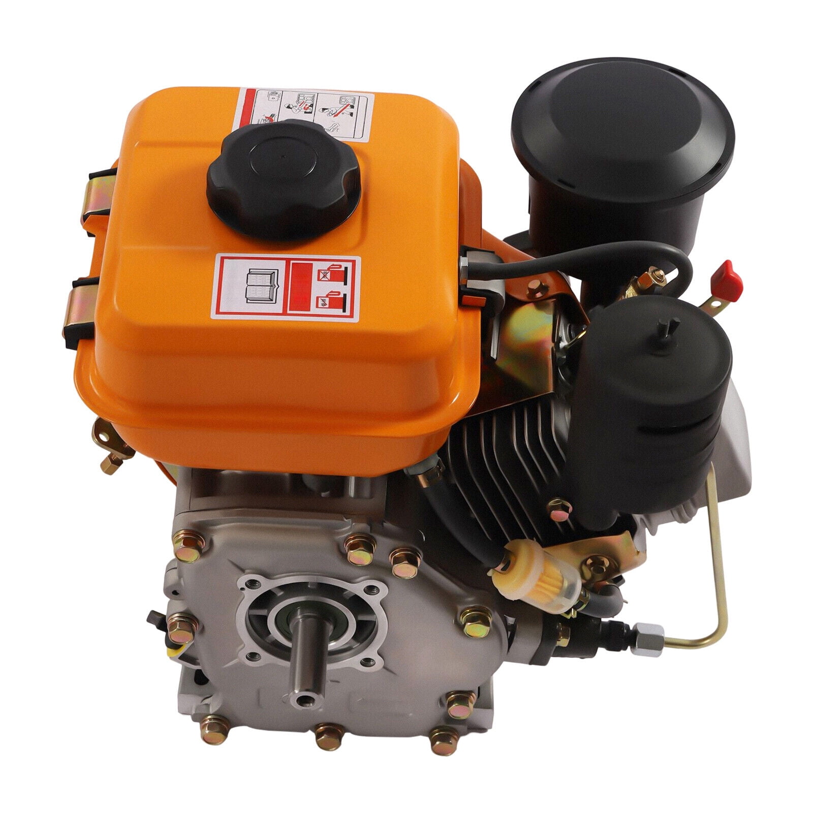 Diesel Engine 196cc Air Cooled Horizontal Single Cylinder Engine  2.2KW