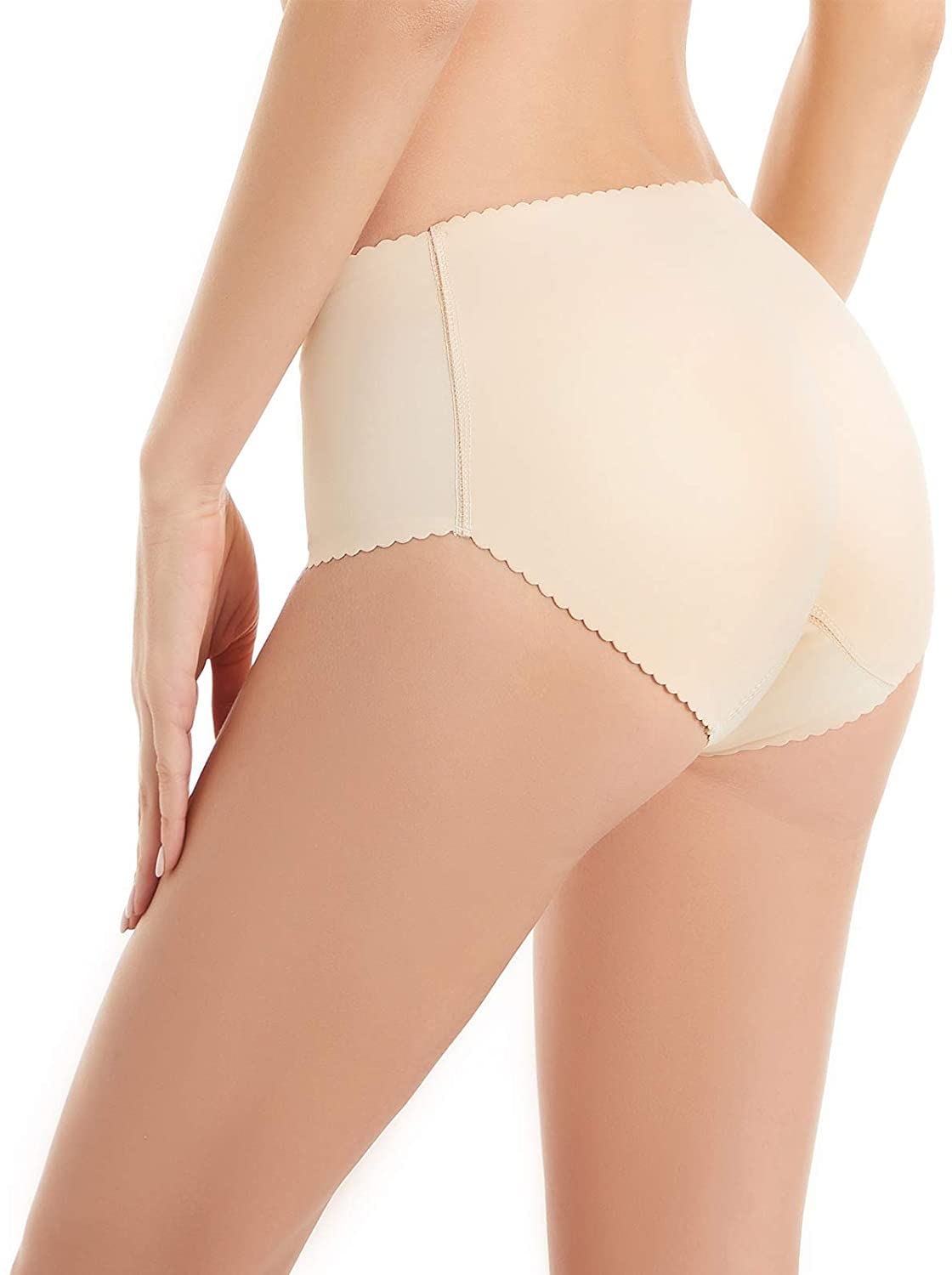 Seamless Briefs ccko Womens Padded Underwear Butt Enhancer Pads Panties 3 Pack 2 Pack 1Pack 