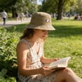 thumbnail image 6 of BSJJY United States 250th Anniversary Bucket Hat, USA Flag Sun Hats for Men Women 4th of July American Flag Bucket Hat Wide Brim Summer Sun Protection Hat (Khaki), 6 of 6