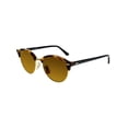 thumbnail image 1 of Ray-Ban Hommes Clubround RB4246-1160-51 Lunettes de Soleil Rondes Écaille de Tortue, 1 of 3