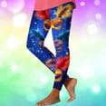 thumbnail image 2 of CHUMUD Womens High Waist Yoga Pants Tummy Control Workout Running Leggings Leisurely Pants Carnival, 2 of 6