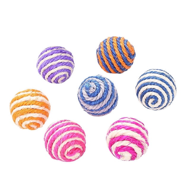 3 bolas de juguete para gatos, juguete interactivo para gatos, resistente a masticar, pelota para mascotas, juguete masticable ecológico para gatos, pelotas para gatos para interacción y entrenamien