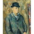 thumbnail image 2 of Cezanne, Paul 20x23 White Modern Wood Framed Museum Art Print Titled - The Artists Son, Paul, 2 of 4