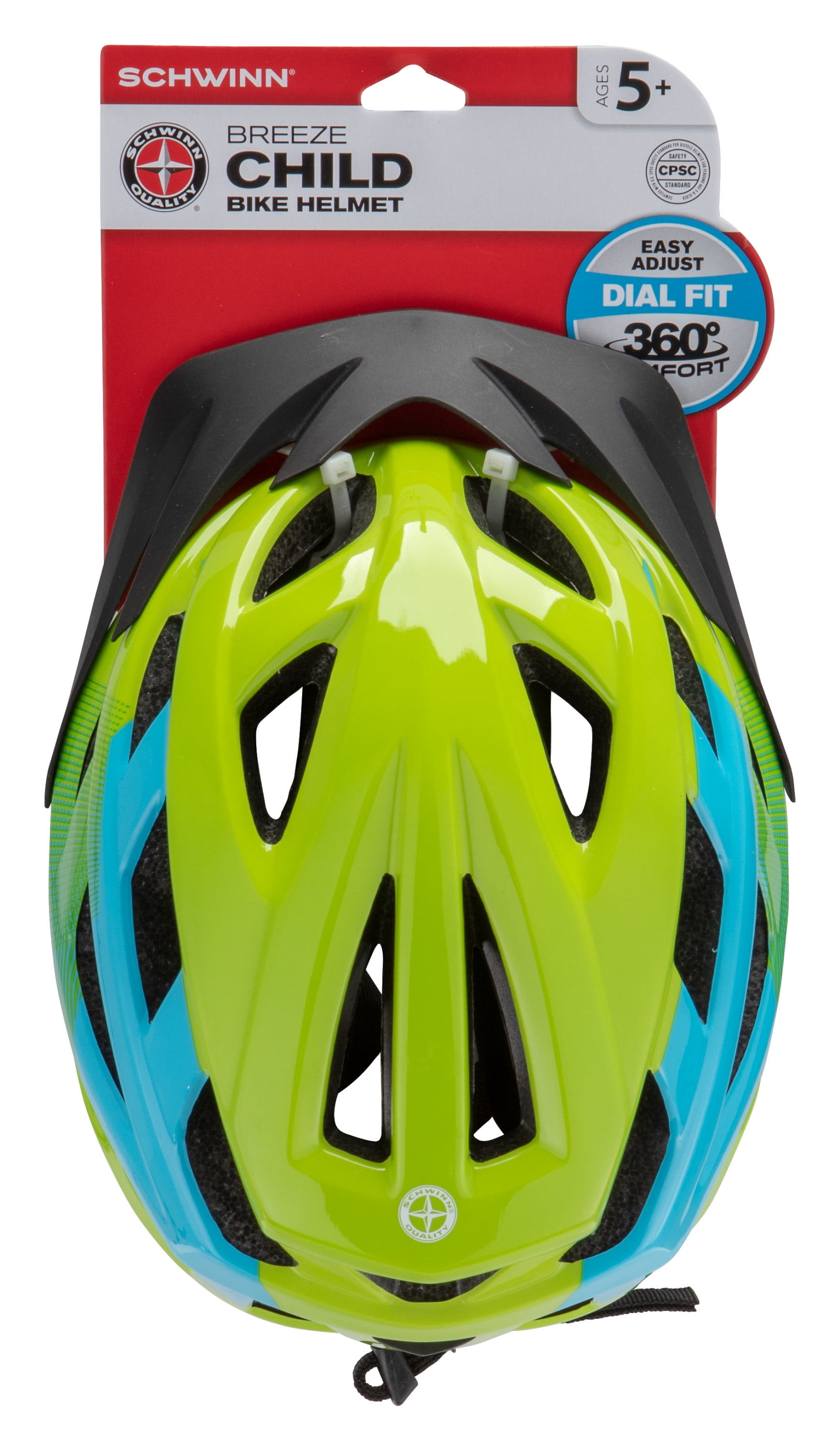 Schwinn Brandclub Schwinn Breeze Child Bicycle Helmet Ages 5 to 8 Green