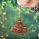 thumbnail image 3 of Nuevo árbol de Navidad de mesa 2D Decoración navideña para el hogar Año Nuevo Decoraciones para el hogar 2024 Decoraciones Colgantes Regalos, 3 of 5