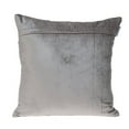 thumbnail image 7 of Parkland Collection Bazyli Transitional Quilted Taupe Throw Pillow, 7 of 7