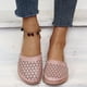 thumbnail image 4 of Zapatos informales ahuecados para mujer, zapatos cómodos con plataforma y cabeza redonda sólida Wmkox8yii  shjk7589, 4 of 6