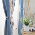 thumbnail image 5 of Cqxid Curtain Under $5 Hand Woven Pure Cotton Hanging Rope With Curtain Straps And Cotton Rope, 5 of 5