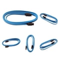 thumbnail image 1 of 5 Piezas Serial ATA Data 3.3FT A Cable De Datos De siete pibes A siete pibes + Clips De Bloqueo, 1 of 9