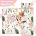 thumbnail image 4 of Pioneer Flower Floral Print Pattern Toddler Nap Mats for Kids Preschool,Sleeping Mat Bag or Kids,Toddler Sleeping Bag,Toddler Nap Mat or Daycare, 4 of 6
