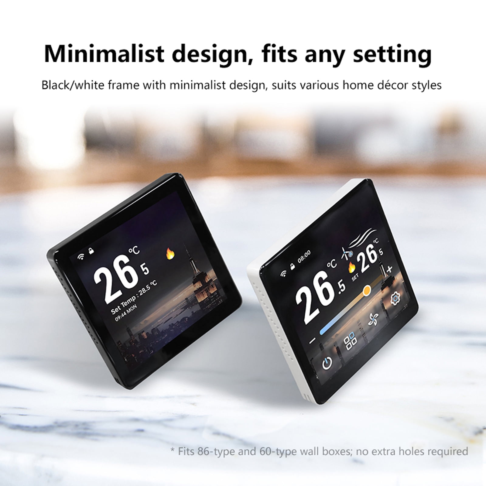ZigBee VRF/VRV Smart Thermostat for Central Air Conditioning - Rapid Heating and Cooling, Adjust Compressor