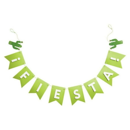 'Fiesta' Party Garland Green - Spritz, Multi-Colored