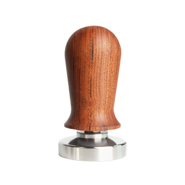 Coffee Tamper 51mm Stainless Steel Espresso Tamper with Elegant Wooden
