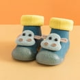 thumbnail image 4 of IROINNID Infant Baby Winter Cotton Footwear Warm Cute Shoes Non-Slip Kids Indoor Walking Shoes, Size 3M-3Y, 4 of 6