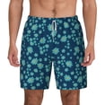 thumbnail image 2 of Goofa Daisies Flowers Printed Men's Swim Trunks Board Shorts Quick Dry Mens Swimming Trunks with Compression Liner,Breathable Fit Hawaii Beach Shorts-X-Large, 2 of 9