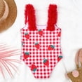 thumbnail image 6 of Edvintorg Kids Bathing Suits Girls Cute Graphic Sleeveless Swimwear One Piece Swimsuit Girls Tummy Control Size 4-8, 6 of 7