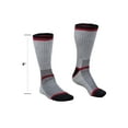 thumbnail image 2 of RefrigiWear Men’s Performance Sock - Merino Wool, Moisture-Wicking, Reinforced Toe & Heel, 2 of 4