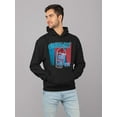 thumbnail image 2 of Chillin' ICEE Trendy Drink - Retro Beverage Graphic Men's Hoodie, 2 of 4