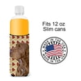 thumbnail image 4 of Field Spaniel Fall Leaves Portrait Ultra Hugger for slim cans, 4 of 6
