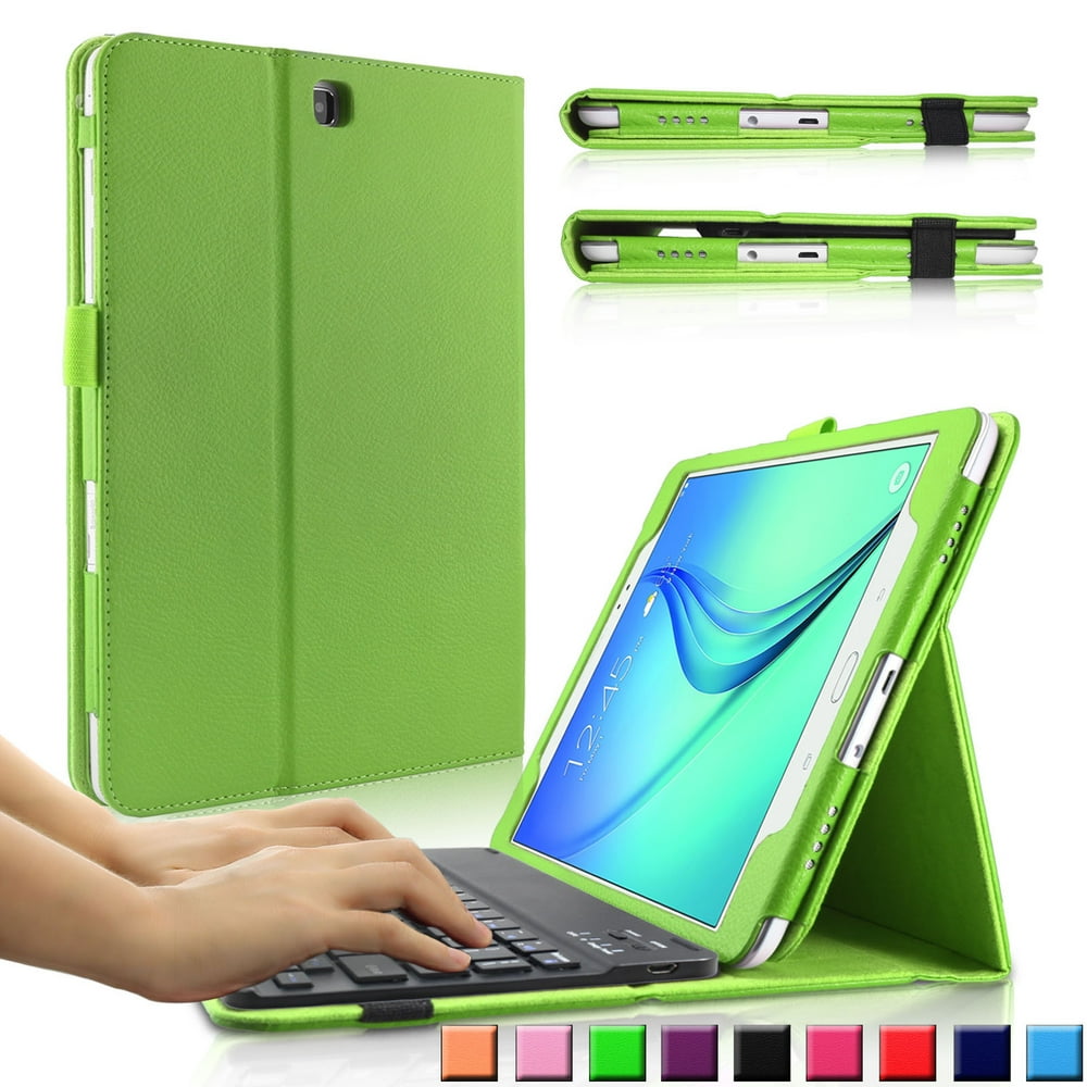 Infiland Folio PU Leather Case Cover with Detachable