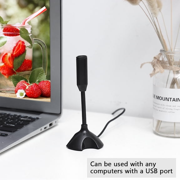 Micrófono, Micrófono de Escritorio Mejor de Sonido 4.5V Para laptop de PC