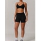 thumbnail image 3 of Conjuntos de entrenamiento for mujer, 2 piezas, sujetador deportivo, camiseta sin mangas, polainas de cintura alta, gimnasio, Yoga, ropa activa, Top de entrenamiento for mujer, 3 of 6