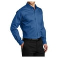thumbnail image 4 of Yellow Rooster Men's SuperPro Twill Versatile Shirt True Blue 3XL, 4 of 6