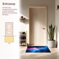 thumbnail image 3 of ODIKA 2'x3' Machine Washable Non-Slip Area Rug, Electric Galaxy Gamepad Featuring Energetic Streaks And Dots High Traffic Rug, Pink, 129169, 3 of 7