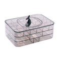 thumbnail image 1 of Caja de almacenamiento de joyas acrílica con múltiples compartimentos, organizador de uñas transparente para manualidades, caja de almacenamiento B Yinane Joyero, 1 of 2