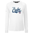 thumbnail image 2 of Women's Levelwear White Chicago Cubs Slender Glide T-Shirt, 2 of 3
