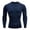 c01Blue, variant on Men's Long Sleeve Compression Shirts Elastic Quick Dry Workout Running Shirts, Moisture Wicking Sport Base Layer Top White XXXXL