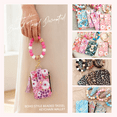 thumbnail image 6 of Wallet Keychain Wristlet for Women Boho Beaded Tassel Wristlet Keychain Bracelet Wallet Slim Credit Key Card Holder Purse, 6 of 8