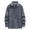 Dark Gray, variant on TOUMENY Men Sweater Long Sleeve Casual Half Zip Mock Neck Fleece Knit Pullover Solid Winter Warm Slim Fit Fashion Tops Coffee XXXL