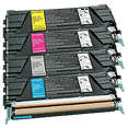 thumbnail image 1 of Zoomtoner Compatible LEXMARK / IBM C520 Laser Toner Cartridge Set Black Cyan Yellow Magenta, 1 of 1