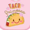 thumbnail image 4 of Inktastic Taco Princess- Cute Taco Boys or Girls Baby Bib, 4 of 4