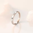 thumbnail image 5 of Sun and Crescent Moon Couple Matching Rings Sterling Silver for Women Men, 5 of 6