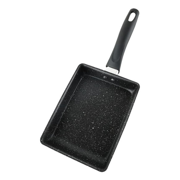 GROWTH TANK Japanese Omelette Pan Breakfast Helper Mini Frying Pan Frying Pan, for kitchen Plastic Handle S