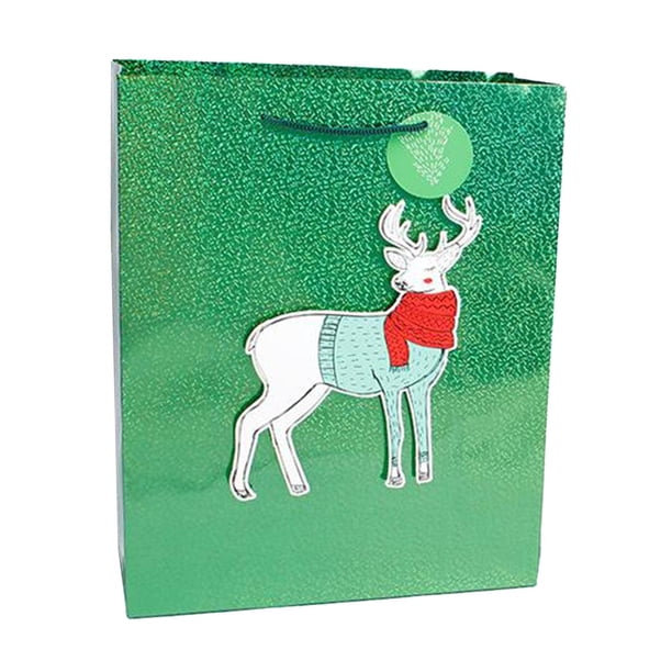 Bolsas de Papel Brillantes Macarena para Regalos de Boda Cumpleaños Navidad 180x100x250mm