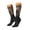 2 Black-2, variant on Women Crew Soft Moisture-wicking Socks Garden Meditating Weasel Pattern Design Cotton Socks, One Size fit All