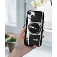 thumbnail image 5 of FINCIBO Soft Rubber Protector Cover Case for Apple iPhone 14 Max 6.7" 2022, Retro Vintage Camera Zoom, 5 of 5