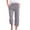 Grey, variant on Womens Work Pants Women Fashion High Waisted Wide Leg Pants Drawstring Elastic Trousers Comfy Straight Leg Long With Pockets Women Pant Suits Casual Loose Sweatpants Womens Suit Casual Work Gray XL