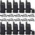 thumbnail image 1 of Radio recargable de 2 vías Walkie Talkies TIDRADIO TD-M8s (paquete de 10), 1 of 9
