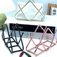 thumbnail image 4 of NUOLUX Soporte Decorativo En Hierro Negro Para Servilletas Con Estilo Moderno En O Cocina, 4 of 7