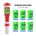 thumbnail image 4 of 4 In 1 PH/TDS/EC/Temperatur Meter Digitale Wasser Qualität Monitor Tester Für Pools, Trinken Wasser, Aquarien, 4 of 7