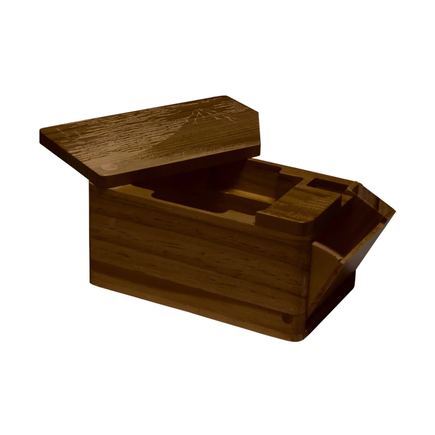 置物 g's hako Ultra PRO: Deck Box - Hako Wooden (The Great Wave off