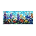 thumbnail image 5 of Stained Glass Window Privacy Film, Decorative Window Film for Glass, Floral, 20X70 In, Daytime Seclusion, Kitchen, Multitone, 1 Pc, 5 of 7
