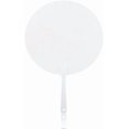 thumbnail image 6 of 30Pcs Round Hand Fan Blank Paper Fans Bulk Flat White Cardstock Unfinished Handheld with Plastic Handle DIY Painting Crafting for DIY Making, 6 of 6
